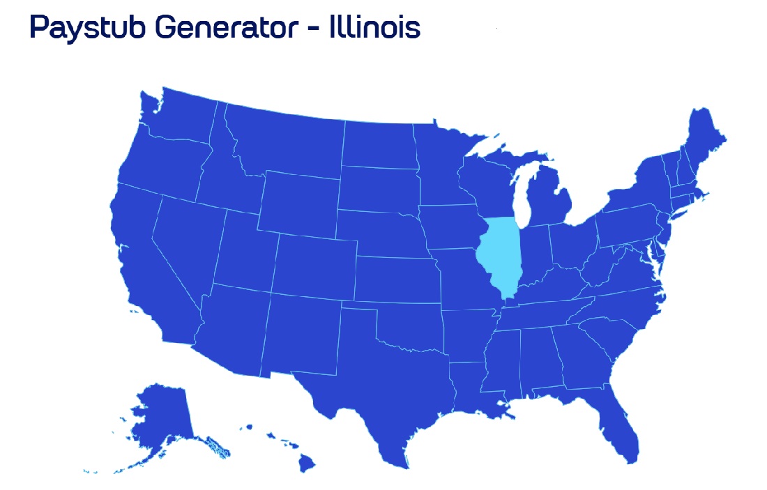 Illinois Pay Stub Generator