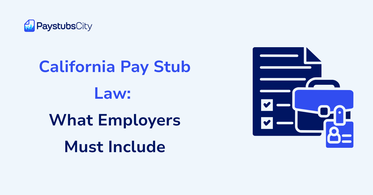 state paystub requirements