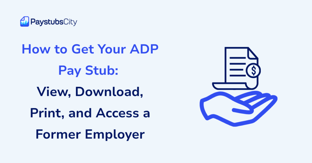 how to get your adp pay stub
