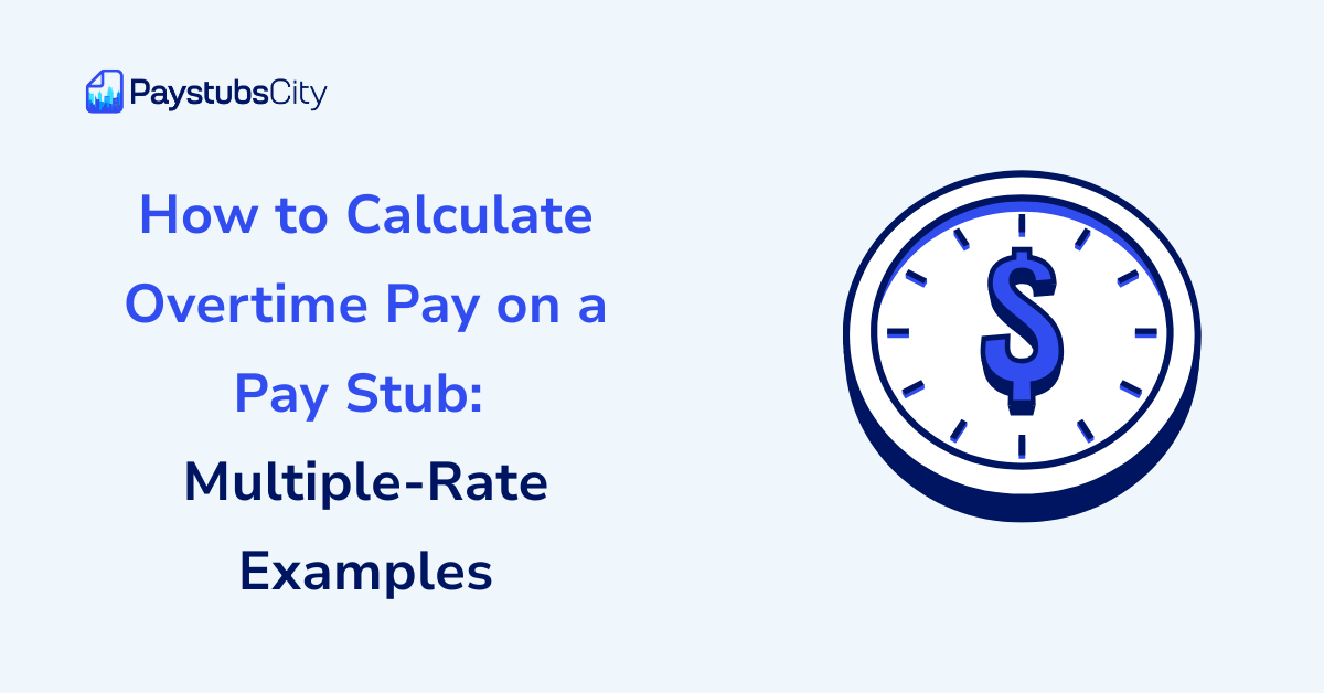 Calculate overtime pay